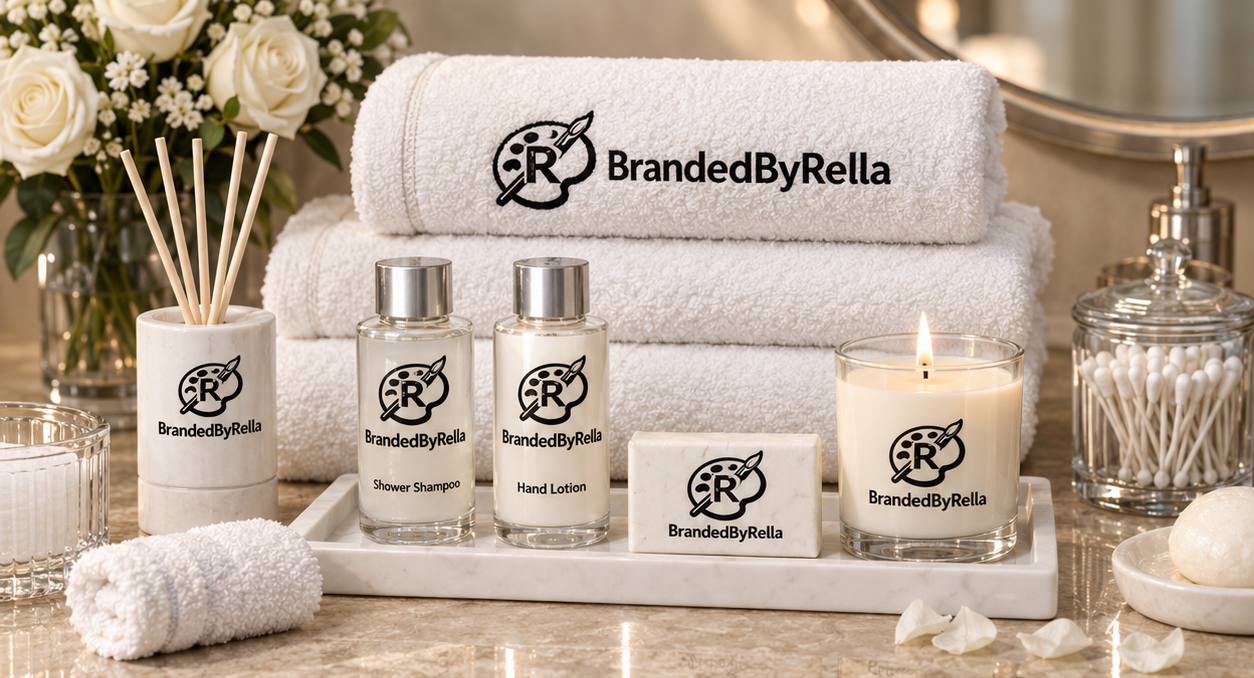 BrandedByRella hospitality products